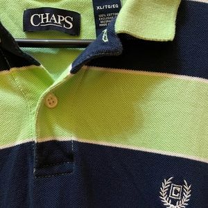 chaps short sleeve polo shirt